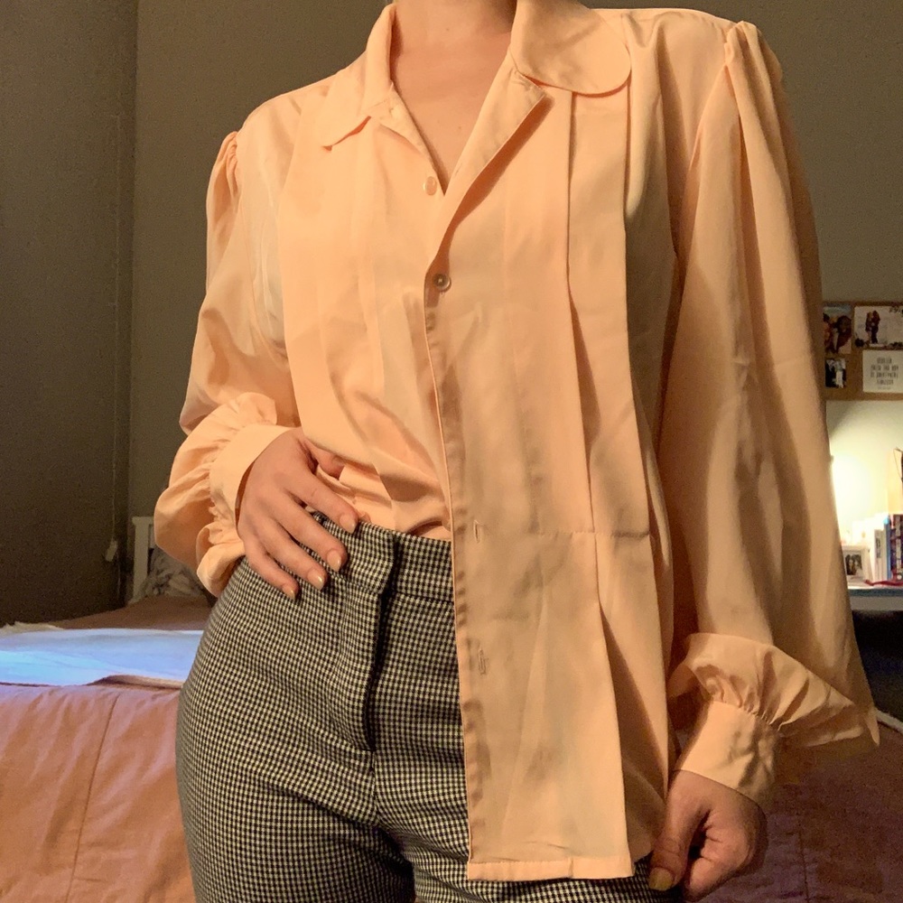 Vintage Peter Pan Collar Blouse